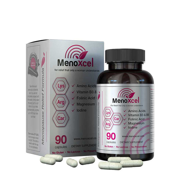 Menopause supplement single bottle